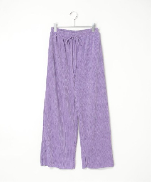 LBC（エルビーシー）の「プリーツイージーパンツ（その他パンツ・レディース・グレー/ブラック/グリーン系その他/ダークラベンダー/ブラウン・M）」の21枚目の写真