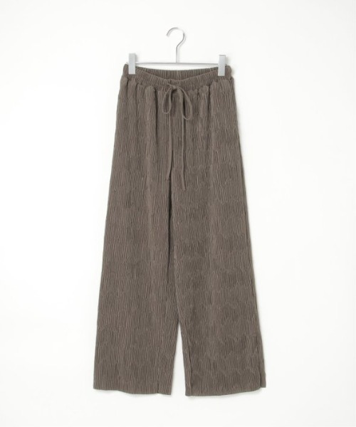 LBC（エルビーシー）の「プリーツイージーパンツ（その他パンツ・レディース・グレー/ブラック/グリーン系その他/ダークラベンダー/ブラウン・M）」の22枚目の写真