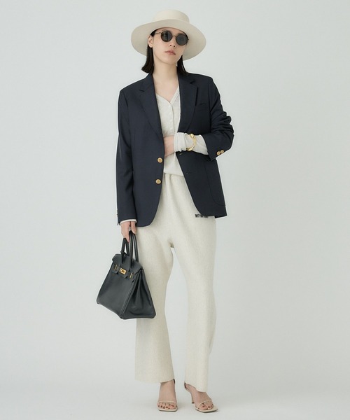 Chaos（カオス）の「Chaos(カオス)/IVY シングルジャケット（その他アウター・レディース・ネイビー・FREE）」の2枚目の写真