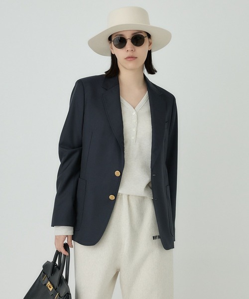 Chaos（カオス）の「Chaos(カオス)/IVY シングルジャケット（その他アウター・レディース・ネイビー・FREE）」の8枚目の写真