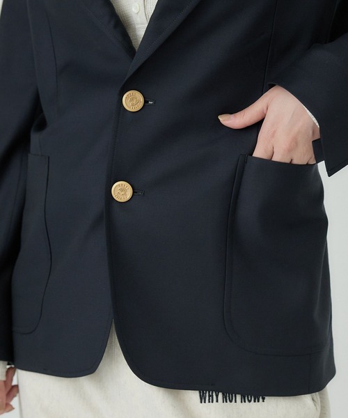 Chaos（カオス）の「Chaos(カオス)/IVY シングルジャケット（その他アウター・レディース・ネイビー・FREE）」の18枚目の写真