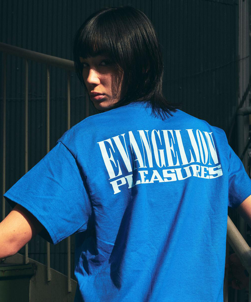 【セール】【PLEASURES × EVANGELION】REI T-SHIRT(Tシャツ/カットソー)|PLEASURES(プレジャー)