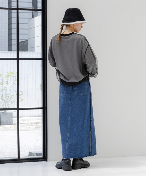 LAKOLE（ラコレ）の「ZIPニットコンビブーツ / 140074（ブーツ・レディース・ブラック/シルバー・MEDIUM/LARGE）」の5枚目の写真