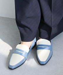 carino | 【レイン対応】スクエアトゥコインローファー(ローファー)