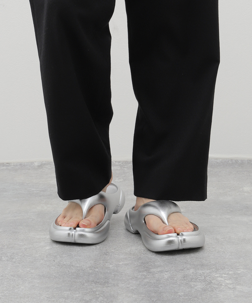 ペイズ　paes-04 New Flipflop シルバー　24cm Paes / ぺイズ 04-NEW FLIPFLOP（サンダル）｜PAES（ペイズ）の