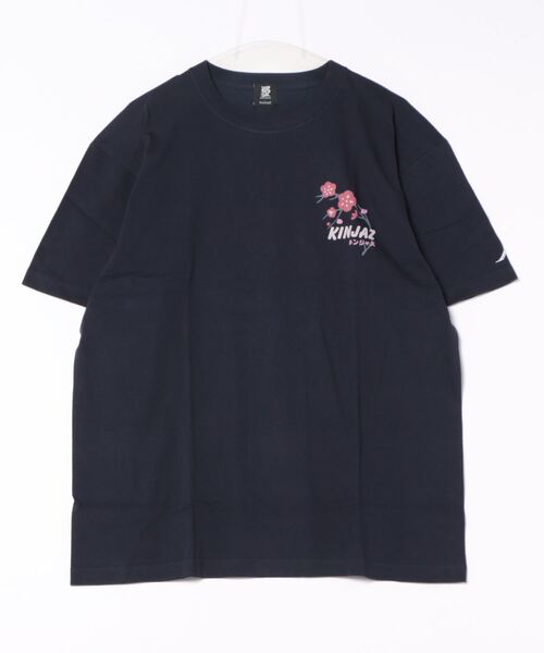 ARCHIVER(アーカイバ)の「【8】【it】【KINJAZ】Graphic T(Tシャツ/カットソー・メンズ・ネイビー/ブラック・MEDIUM/LARGE)」の1枚目の写真