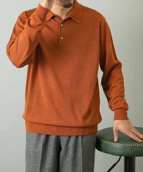 【セール】『一部WEB限定カラー』『XLサイズあり』『UR TECH』ハイゲージニットポロシャツ（ポロシャツ）｜URBAN RESEARCH ROSSO MEN（アーバンリサーチロッソメン）