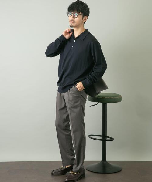 00s BananaRepublic ベロア ニット ポロシャツ ブラック XL 00s BananaRepublic ベロア ニット ポロシャツ ブラック XL メンズを