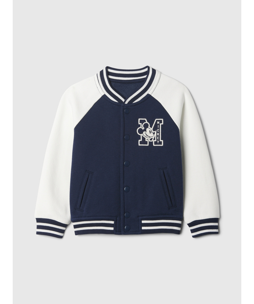 GAP（ギャップ）の「babyGap | ディズニー ミッキーマウス バーシティジャケット（スタジャン・キッズ・ネイビー・80ｃｍ/70cm/110cm/105cm/100cm/95cm/90cm）」の5枚目の写真