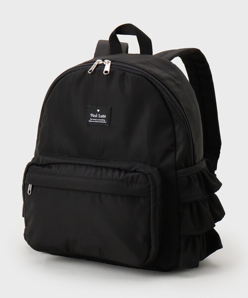 PINK-latte（ピンクラテ）の「◆【容量約15L】フリルリュック（バックパック/リュック・キッズ・ホワイト/ブラック/ライトブルー・00）」の21枚目の写真