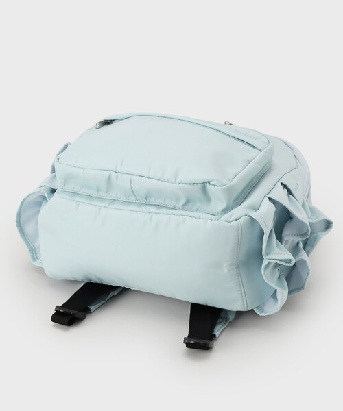 PINK-latte（ピンクラテ）の「◆【容量約15L】フリルリュック（バックパック/リュック・キッズ・ホワイト/ブラック/ライトブルー・00）」の5枚目の写真