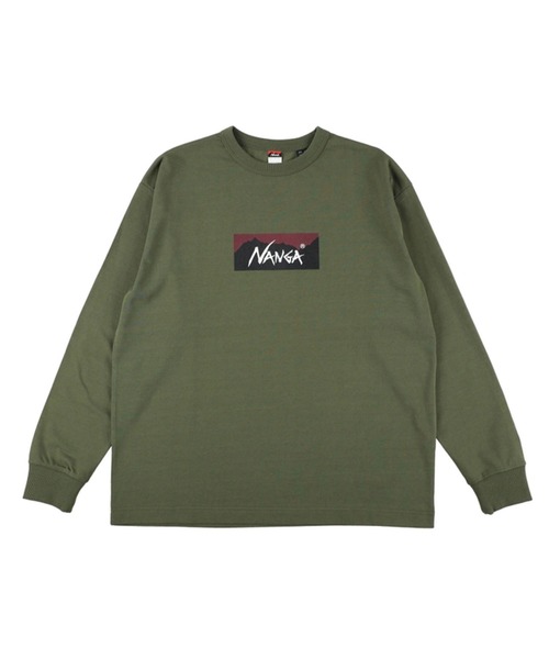 ECO HYBRID BOX LOGO L/S TEE / エコハイブリッド ボックスロゴ ロング