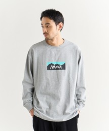 ECO HYBRID BOX LOGO L/S TEE / エコハイブリッド ボックスロゴ ロングスリーブティー
