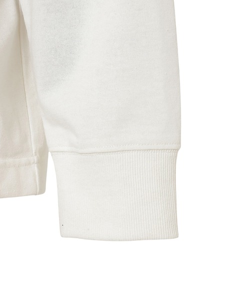 NANGA（ナンガ）の「ECO HYBRID BOX LOGO L/S TEE / エコハイブリッド ボックスロゴ ロングスリーブティー（Tシャツ/カットソー・メンズ・ブラック/カーキ/ホワイト/ライトグレー/サーモンピンク/グリーン・S/M/L/XL）」の11枚目の写真