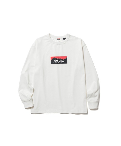 ECO HYBRID BOX LOGO L/S TEE / エコハイブリッド ボックスロゴ ロング