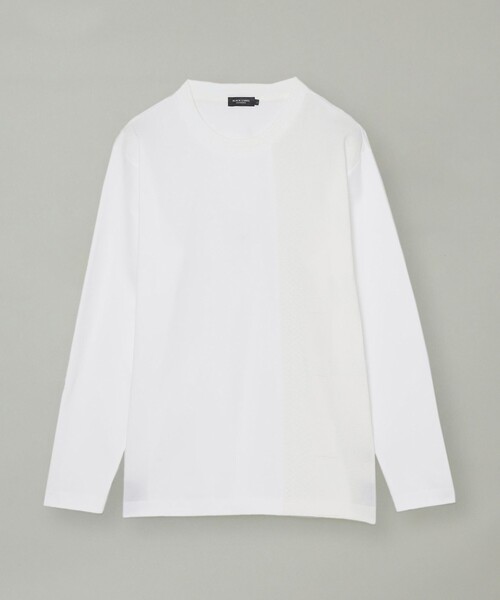 BLACK LABEL CRESTBRIDGE（ブラックレーベル・クレストブリッジ）の「ニットドッキングカットソー（Tシャツ/カットソー・メンズ・グリーン系その他3/ライトグレー/オフホワイト/ブラック・L/XL/M）」の9枚目の写真