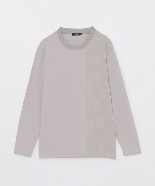 BLACK LABEL CRESTBRIDGE（ブラックレーベル・クレストブリッジ）の「ニットドッキングカットソー（Tシャツ/カットソー・メンズ・グリーン系その他3/ライトグレー/オフホワイト/ブラック・L/XL/M）」の14枚目の写真