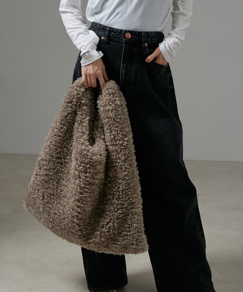 HELEN MOORE(ヘレンムーア)の「【HELEN MOORE(ヘレンムーア)】Triangle Tote Bag(トートバッグ・レディース・ブラウン・FREE)」の14枚目の写真