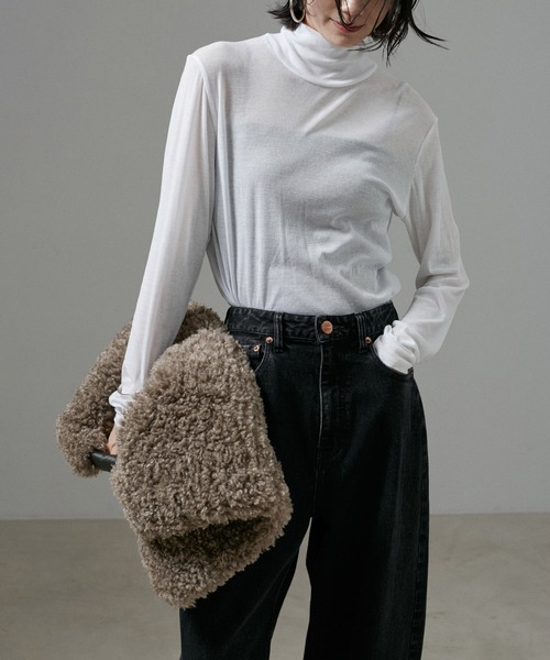 HELEN MOORE(ヘレンムーア)の「【HELEN MOORE(ヘレンムーア)】Triangle Tote Bag(トートバッグ・レディース・ブラウン・FREE)」の10枚目の写真