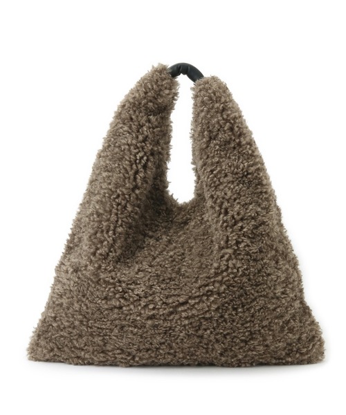 HELEN MOORE(ヘレンムーア)の「【HELEN MOORE(ヘレンムーア)】Triangle Tote Bag(トートバッグ・レディース・ブラウン・FREE)」の9枚目の写真