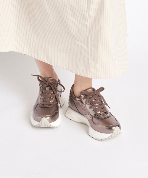 Lucida(ルシーダ)の「【周年限定】Alnair/厚底スニーカー(スニーカー・レディース・シルバー/ピンクゴールド/ブロンズ・38/39/35/36/37/40/41)」の9枚目の写真