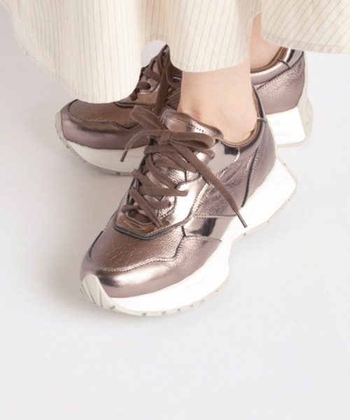 Lucida(ルシーダ)の「【周年限定】Alnair/厚底スニーカー(スニーカー・レディース・シルバー/ピンクゴールド/ブロンズ・38/39/35/36/37/40/41)」の19枚目の写真