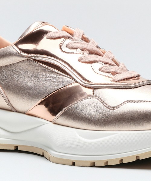 Lucida(ルシーダ)の「【周年限定】Alnair/厚底スニーカー(スニーカー・レディース・シルバー/ピンクゴールド/ブロンズ・38/39/35/36/37/40/41)」の14枚目の写真