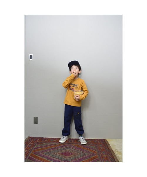 Tappet(タペット)の「キャンプTシャツ(Tシャツ/カットソー・キッズ・ブラウン・80cm/90cm/110cm/100cm/120cm/160cm/140cm/150cm/130cm)」の5枚目の写真