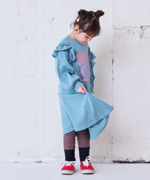 MARKEY'S(マーキーズ)の「【LSP WOW!】配色リブレギンス(レギンス/スパッツ・キッズ・ブラック/レッド/ブルー/ブラウン・100/90/130/110/80/120)」の9枚目の写真