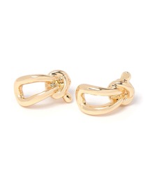 メタルノットピアス / 146345