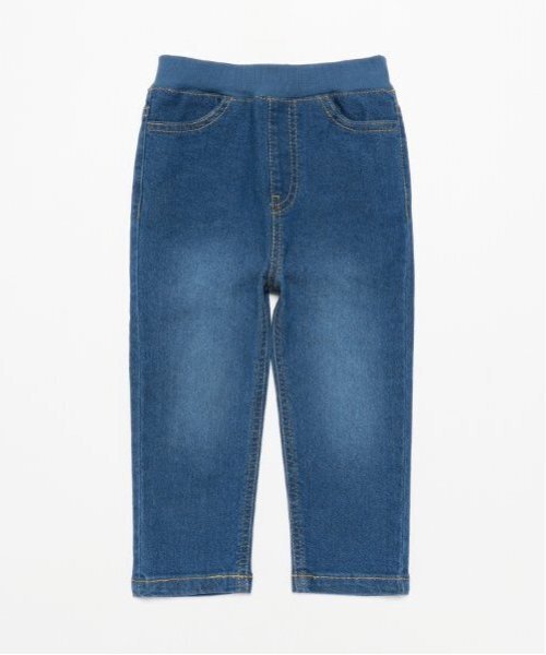 petit main(プティマイン)の「【リンク】デニムストレートパンツ(キッズ)(デニムパンツ・キッズ・ネイビー/ブルー・80cm/90cm/100cm/110cm/120cm/130cm)」の13枚目の写真