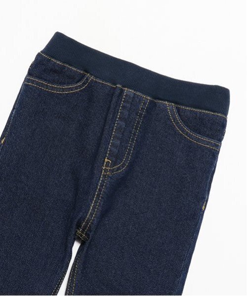 petit main(プティマイン)の「【リンク】デニムストレートパンツ(キッズ)(デニムパンツ・キッズ・ネイビー/ブルー・80cm/90cm/100cm/110cm/120cm/130cm)」の16枚目の写真