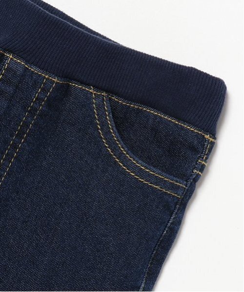 petit main(プティマイン)の「【リンク】デニムストレートパンツ(キッズ)(デニムパンツ・キッズ・ネイビー/ブルー・80cm/90cm/100cm/110cm/120cm/130cm)」の17枚目の写真