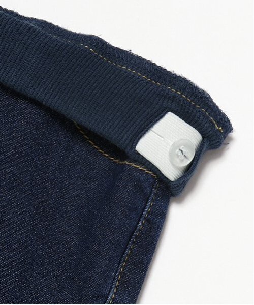 petit main(プティマイン)の「【リンク】デニムストレートパンツ(キッズ)(デニムパンツ・キッズ・ネイビー/ブルー・80cm/90cm/100cm/110cm/120cm/130cm)」の19枚目の写真