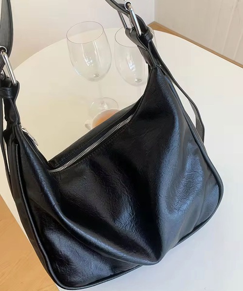 ammy.（エイミードット）の「【 ammy. / エイミードット 】 リングベルト ショルダーバッグ（ショルダーバッグ・レディース・ブラック/ブラウン・FREE）」の13枚目の写真