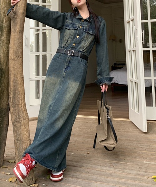 イザベルマラン デニム ワンピース ROBE ERVALIA 新品 タグ付き イザベルマラン ISABEL MARANT 【Isabel Marant】ワンピース