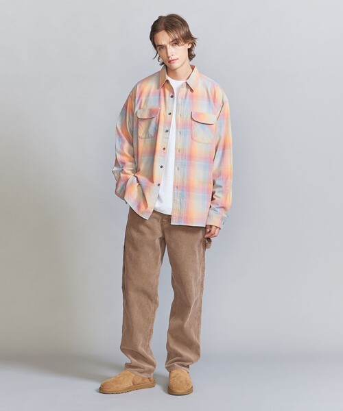 PENDLETON(ペンドルトン)の「<PENDLETON × CGS. > チェック シャツ(シャツ/ブラウス・メンズ・ピンク/ブラック・S/M/L/XL)」の5枚目の写真
