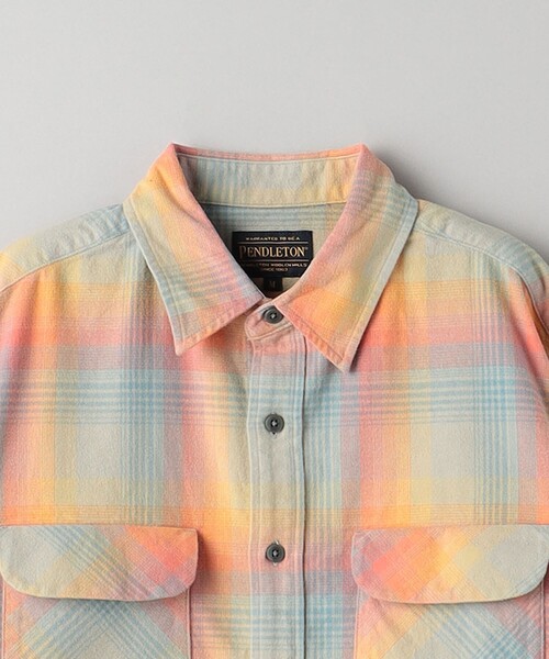 PENDLETON(ペンドルトン)の「<PENDLETON × CGS. > チェック シャツ(シャツ/ブラウス・メンズ・ピンク/ブラック・S/M/L/XL)」の10枚目の写真