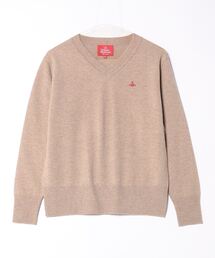 Vivienne Westwood Vネック ニット　オフショル　ウール　ORB Vivienne Westwood Vネック ニット オフショル ウール ORB