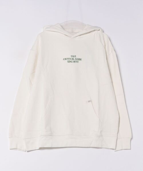 TCSS(ティーシーエスエス)の「HOODIE/Critical Slide(クリティカルスライド)TCSSリラックスサイジングフェイクマネーグラフィックプリントプルオーバーフーディ(パーカー・メンズ・ホワイト/ブラック・MEDIUM/X-LARGE/LARGE)」の1枚目の写真
