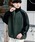 KANGOL（カンゴール）の「KANGOL カンゴール 別注コラボ 蓄熱マイクロフリースハーフジップトレーナー/スウェット（スウェット）」｜チャコール