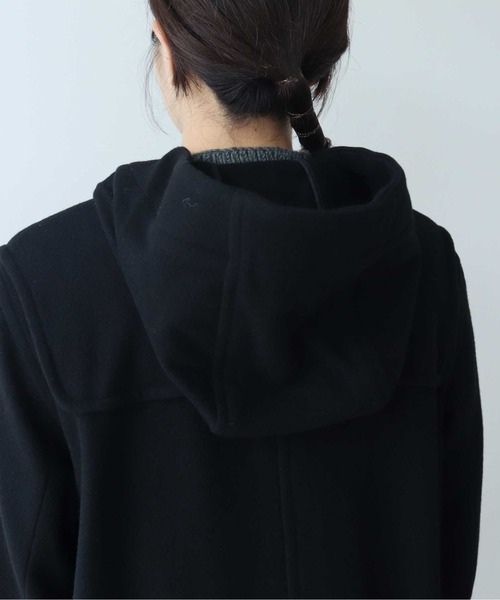 yuni(ユニ )の「super100 Wool ロングダッフルコート 1701CO013242(ダッフルコート・レディース・ブラック・FREE)」の13枚目の写真