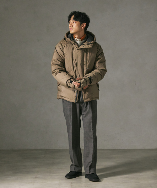 NANGA（ナンガ）の「《追加》NANGA / ナンガ 別注 AURORA -TEX(R) ダウンジャケット（ダウンジャケット/コート・メンズ・オリーブ/ブラック/キャメル/チャコールグレー・X-LARGE/LARGE/MEDIUM）」の6枚目の写真