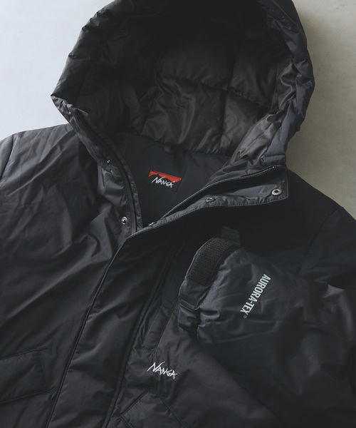 NANGA（ナンガ）の「《追加》NANGA / ナンガ 別注 AURORA -TEX(R) ダウンジャケット（ダウンジャケット/コート・メンズ・オリーブ/ブラック/キャメル/チャコールグレー・X-LARGE/LARGE/MEDIUM）」の8枚目の写真