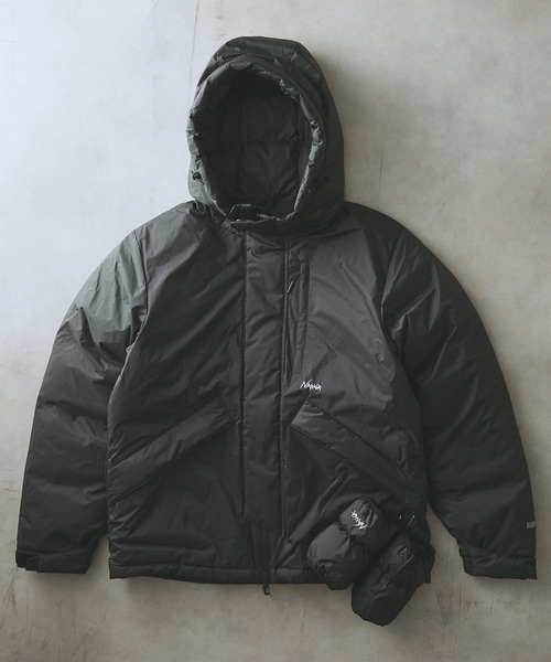 NANGA（ナンガ）の「《追加》NANGA / ナンガ 別注 AURORA -TEX(R) ダウンジャケット（ダウンジャケット/コート・メンズ・オリーブ/ブラック/キャメル/チャコールグレー・X-LARGE/LARGE/MEDIUM）」の10枚目の写真