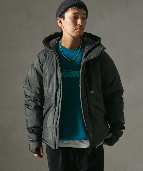 NANGA（ナンガ）の「《追加》NANGA / ナンガ 別注 AURORA -TEX(R) ダウンジャケット（ダウンジャケット/コート・メンズ・オリーブ/ブラック/キャメル/チャコールグレー・X-LARGE/LARGE/MEDIUM）」の13枚目の写真