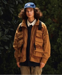 go slow caravan（ゴースローキャラバン）の「ライトシェルナイロンユーティリティー3WAY JKT（ナイロンジャケット）」