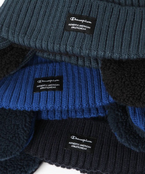 Champion（チャンピオン）の「【Champion(チャンピオン）】リブミミツキワッチ（KIDS）（ニットキャップ/ビーニー・キッズ・グリーン/ネイビー/ブルー/ブラック・FREE）」の13枚目の写真