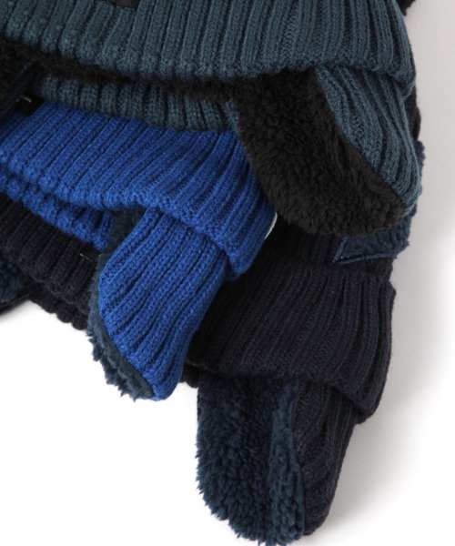 Champion（チャンピオン）の「【Champion(チャンピオン）】リブミミツキワッチ（KIDS）（ニットキャップ/ビーニー・キッズ・グリーン/ネイビー/ブルー/ブラック・FREE）」の14枚目の写真