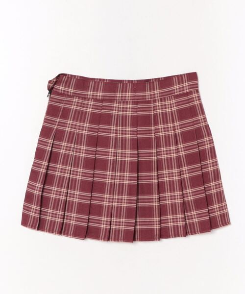 urge:(アージコロン )の「【URGE:】チェック柄 プリーツ ミニスカート(スカート・レディース・レッド/ブラック・SMALL/MEDIUM/LARGE/X-LARGE)」の11枚目の写真
